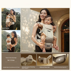Lightweight And Breathable 3-in-1 Baby Carrier