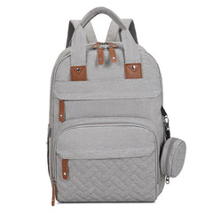 Multi-Functional Diaper Bag with Changing Pad & Bottle Warming Compartment
