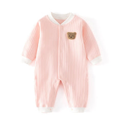 Infant Pure Cotton Seamless Onesie Winter Pajamas Crawling Suit Class A