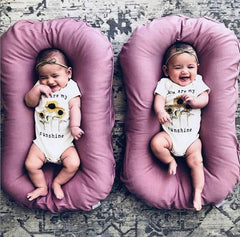 Portable Baby Nest Bed Travel Cradle Cushion