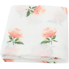 Organic Cotton Baby Swaddle Blanket Soft Newborn Wrap Sleep Cloth