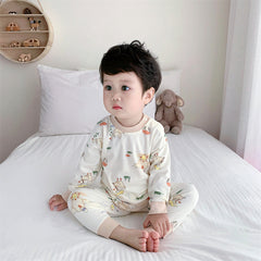 Children's Autumn Clothing Set Pure Cotton