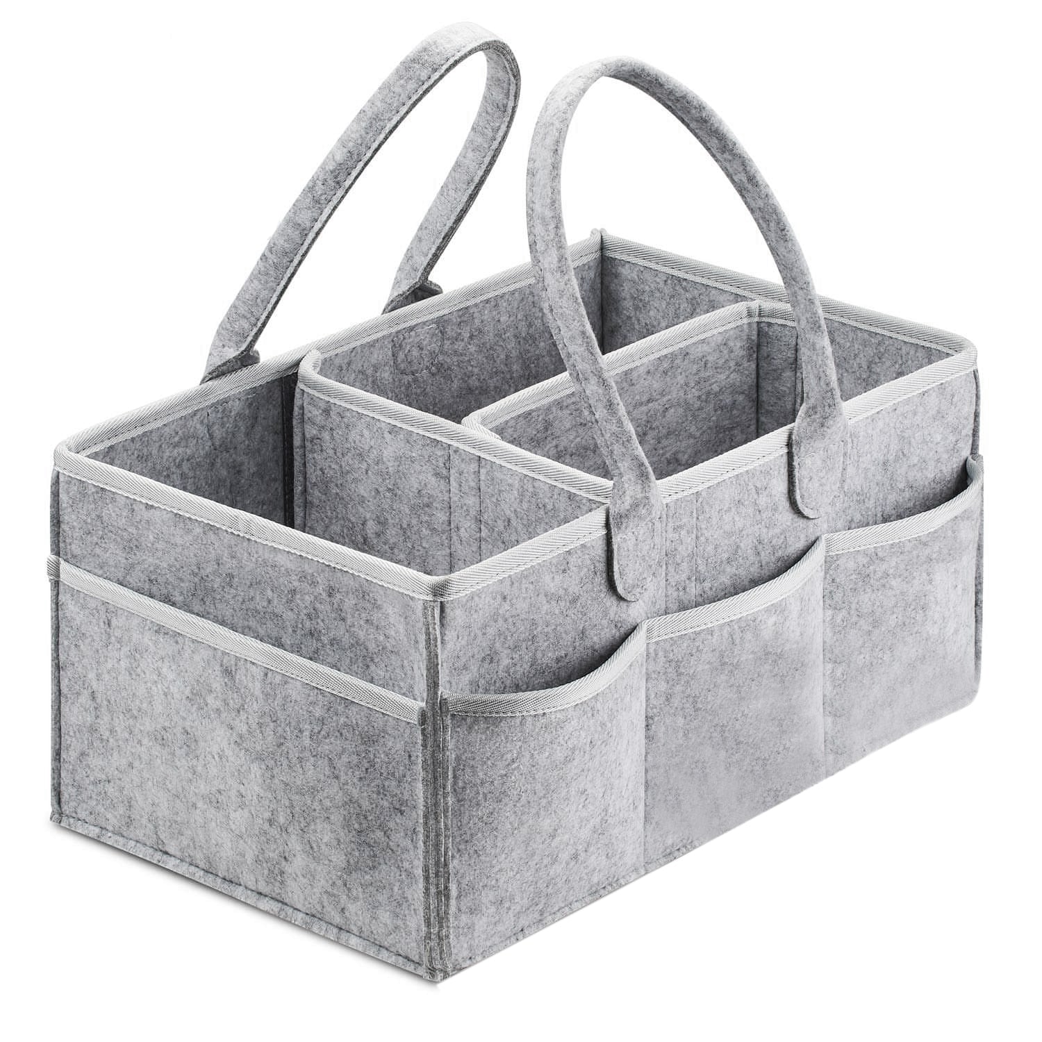 Baby Diaper Caddy Organizer Portable Storage Bag for Nursery & Car
