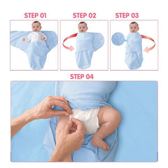 Baby Swaddle Blanket With Cap Cotton Newborn Envelope Sleep Sack