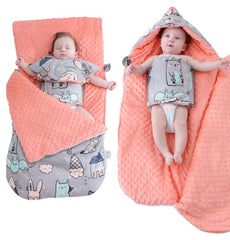 Newborn Baby Cocoon Sleeping Bag Envelope Swaddle Infant Sleep Sack