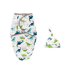 Baby Swaddle Blanket With Cap Cotton Newborn Envelope Sleep Sack