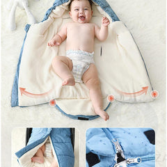 Newborn Winter Sleeping Bag Thick Warm Stroller Baby Sleep Sack