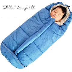 Newborn Winter Sleeping Bag Thick Warm Stroller Baby Sleep Sack