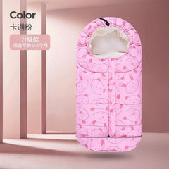 Newborn Winter Sleeping Bag Thick Warm Stroller Baby Sleep Sack