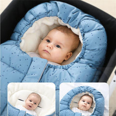 Newborn Winter Sleeping Bag Thick Warm Stroller Baby Sleep Sack