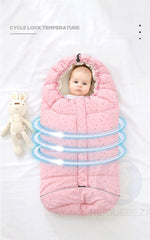 Newborn Winter Sleeping Bag Thick Warm Stroller Baby Sleep Sack