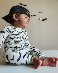 Spooky Bro Bamboo Zippy Pajamas