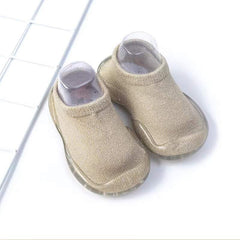 Organic Cotton Barefoot Sock Shoes for Babies & Toddlers – Clear Sole