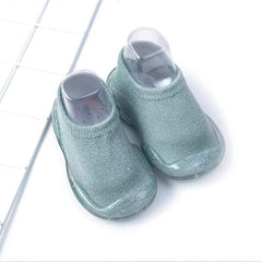 Organic Cotton Barefoot Sock Shoes for Babies & Toddlers – Clear Sole