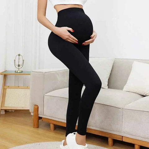 Seamless High Waist Maternity Yoga Leggings