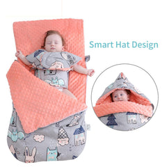 Newborn Baby Cocoon Sleeping Bag Envelope Swaddle Infant Sleep Sack