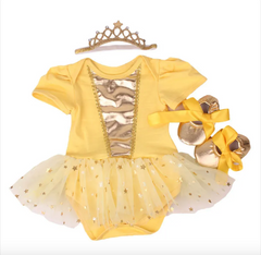 Ha Yi Three Piece Dress Set Baby Outfit Stylish Clothing