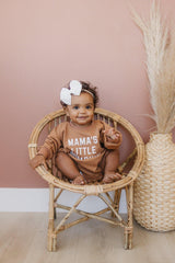 Mama's Little Pumpkin Sweatshirt or Sweatshirt Romper