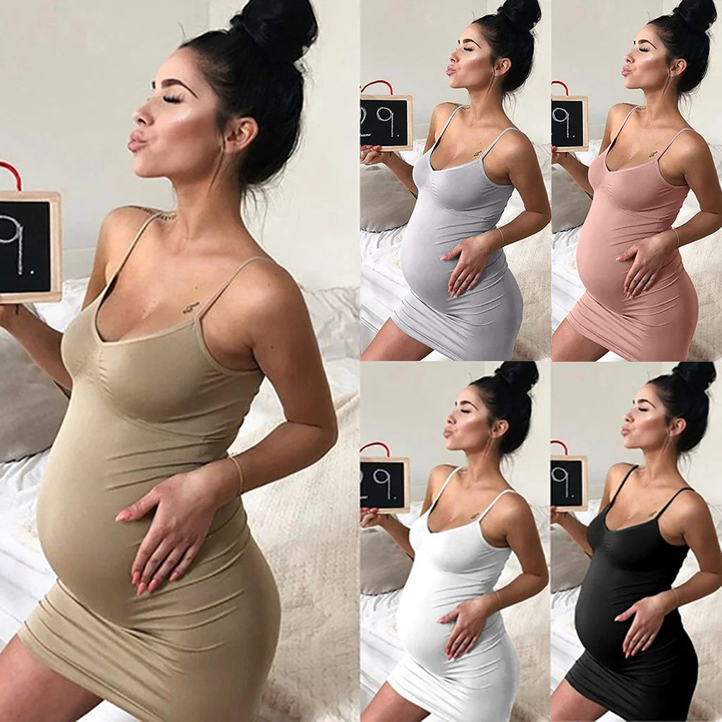 Maternity Dress, Casual Homewear Dress