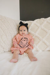 Thick Thighs Spooky Vibes Sweatshirt Romper